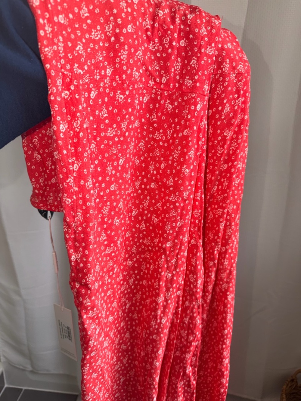 Petal & Pup Floral Puff-Sleeve Midi Dress - Picture 6 of 9